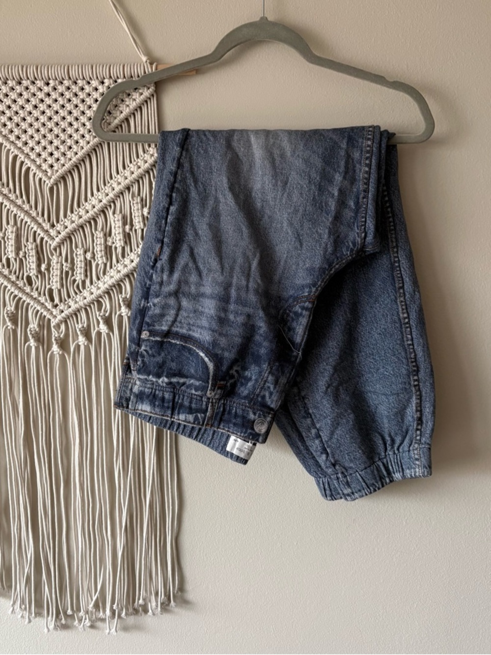 rag & bone Light Blue Sweatpant Jeans - Picture 3 of 4
